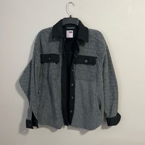 Gray & Black Shacket